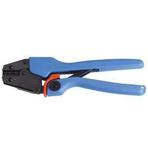 Tubular terminal and sleeve crimping pliers