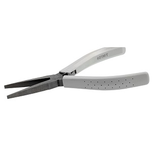 Flat nose gripping pliers