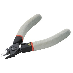 Slim nose cutting pliers