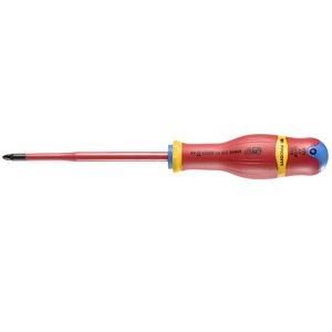 PROTWIST® 1,000 Volt insulated screwdrivers for Pozidriv® screws