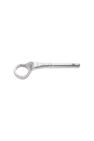 Ring end heavy duty wrench, deep offset