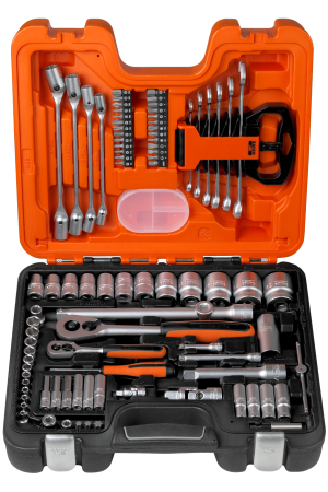 Socket sets 1/4" and 1/2"