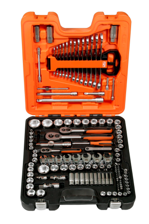 Socket sets 1/4", 3/8" and 1/2"