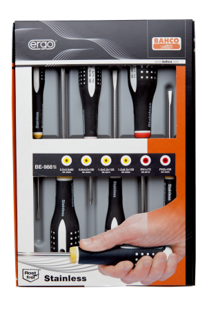 Stainless steel screwdriver sets