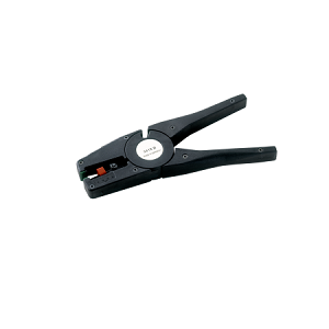 Self-adjusting wire stripping pliers