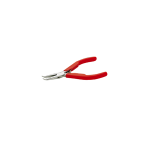 Snipe nose pliers, bent tip