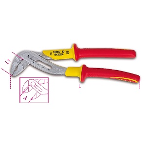 1048MQ Slip joint pliers, boxed joint, insulated 1000V