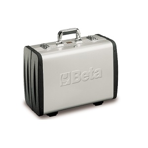 2033P/VV Wall tool case, empty, made from aluminium, with ABS sides