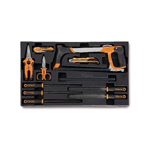 T286 Hard thermoformed tray with tool assortment