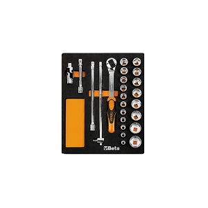 M83 Soft thermoformed tray with tool assortment