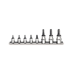910PT/SB8 Set of 8 socket drivers for 5-star head screws