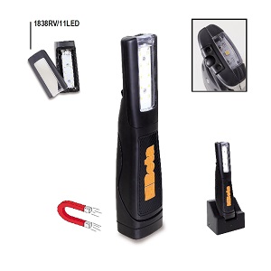 1838/11LED Rechargeable inspection lamp with ultra-high brightness LEDs, lithium polymer battery