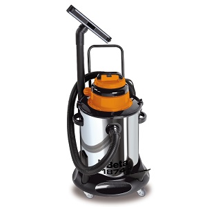 1874 Solid and fluid vacuum cleaner, 50 l, stainless steel drum