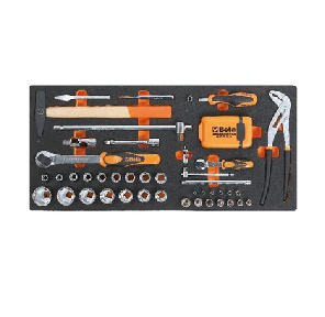 MC20 soft thermoformed tray with tool assortment