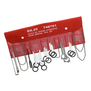 20-piece car radio removal tool set