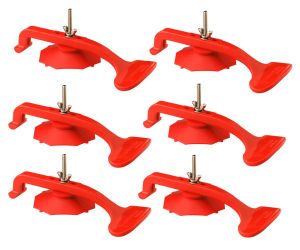 Set of 6 suction cups