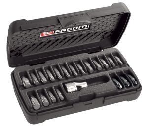 20-piece set of short-reach bits