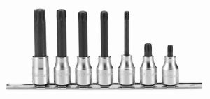 7-piece set of 6-spline bits 1/2"