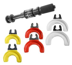 Spring compressor - Universal system with interchangeable forks