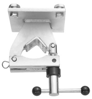 Vice for lower grip on Mc Pherson strut