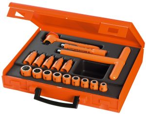 Set of 17 VSE series 1,000 Volt insulated tools