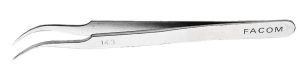"High precision" tweezers curved straight model