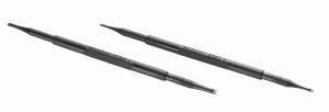Set of 2 tuning screwdrivers for slotted head screw