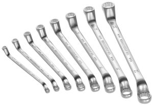 55A - Metric offset-ring wrench sets