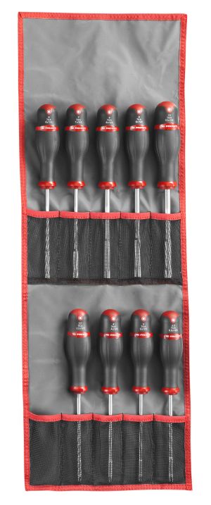74AT.JL - Forged socket wrenches set with metric screwdriver handle