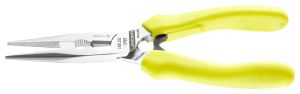 Long half-round nose pliers - FLUO