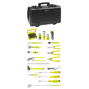 66-tool set of inch-size tools - FLUO