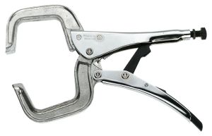 504A - "C-clamp" arc-welding lock-grip pliers