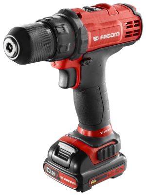 Cordless drill 10 mm with automatic chuck