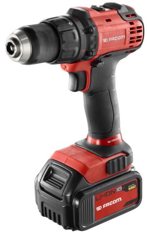 Cordless drill 13 mm with automatic chuck