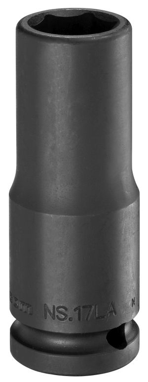 NS.LA - 1/2" drive long-reach metric 6-point impact sockets