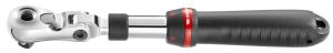 Flexible head 1/2" locking extendable ratchet