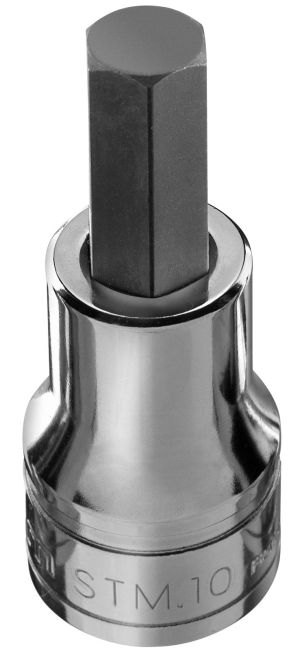 STM - 1/2" drive metric hexagon bit sockets