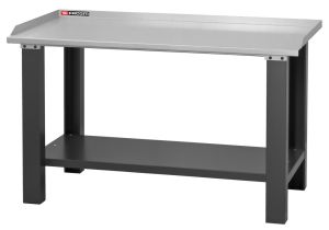 Maintenance workbench - galvanized steel worktop - 1.5 m