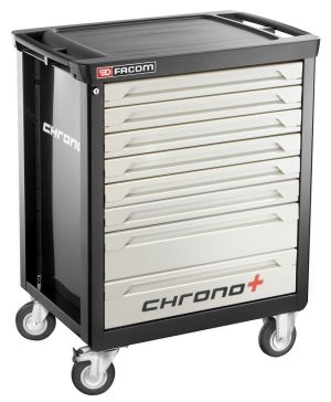 CHRONO + 8-drawer roller cabinet - 3 modules per drawer