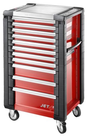 JET+ 11-drawer roller cabinets - 3 modules per drawer