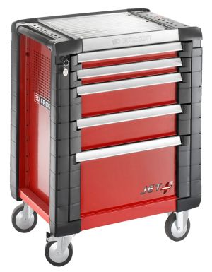 JET+ 5-drawer roller cabinets - 3 modules per drawer