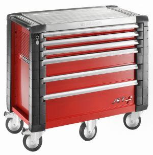 JET+ 6-drawer roller cabinets - 5 modules per drawer