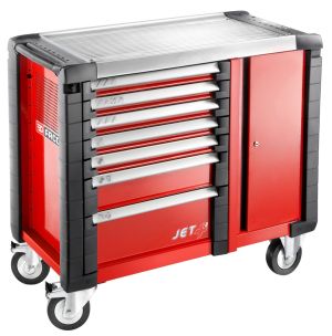 JET+ 7-drawer mobile workbenches - 3 modules per drawer