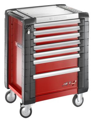 JET+ 7-drawer roller cabinets - 3 modules per drawer