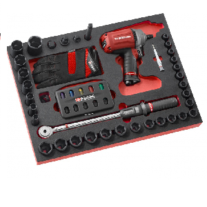 Foam module 21 short-range impact sockets 1/2"