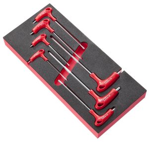 TORX® keys set in foam tray