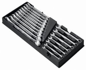 17 combination wrenches 440 module (XL tray)