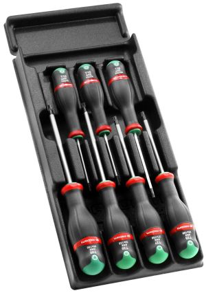 7 Protwist® Torx® screwdrivers module size 10 to 40