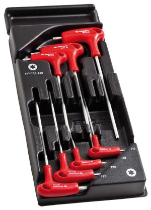 7 tee-handle Torx® keys module