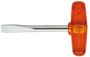 AGT - ISORYL screwdrivers for slotted-head screws - forged blade - T handle